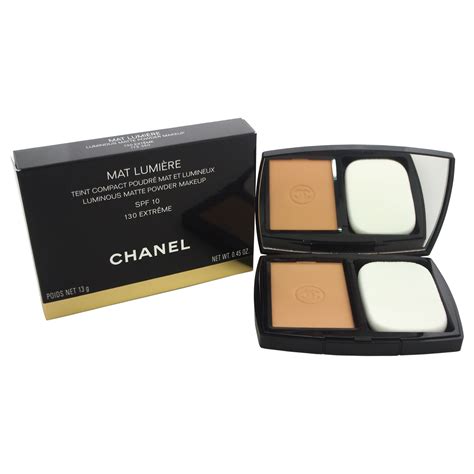 chanel luminous matte powder makeup.